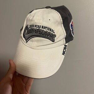 Grey/green 2006 NCAA Lacrosse Cap w/ Velcro fastening